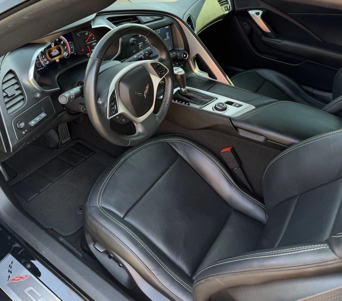 2014 Black Chevrolet Corvette   | C7 Corvette Photo 4