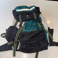 Vintage No Frame Academy Broadway La Paz Rucksack Backpack 50L Cap