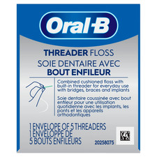 Oral-B Health Dental Floss Threader for Braces and Dental Work, 30 Count