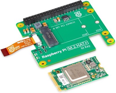 Raspberry pi AI Kit - M.2 HAT - Hailo 13L TOPS 