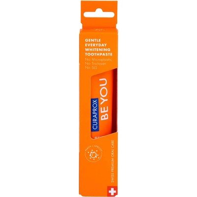 Curaprox be You Zahnpasta Pfirsich+aprikose Orange 60ml - PZN 17448816