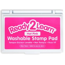 Ready 2 Learn Washable Stamp Pad  Hot Pink  Non-toxic  Office Product