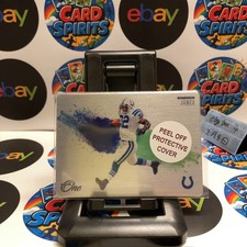 Cubierta protectora 2024 Panini One Edgerrin James Indianapolis Colts Color Explosión