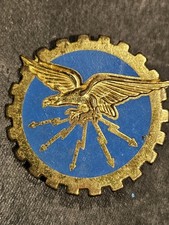 Insigne Militaire Armée De L Air De Escadron 01-317 Electronique Générale Drago