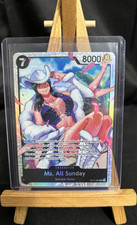 Ms. All Sunday OP14-084 Character Foil Alt Art 8000 Power Cost 7 Eng