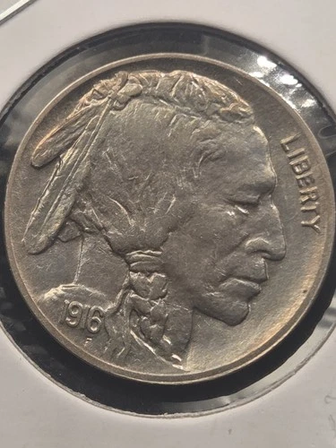1916-P Buffalo Nickel Original Nice