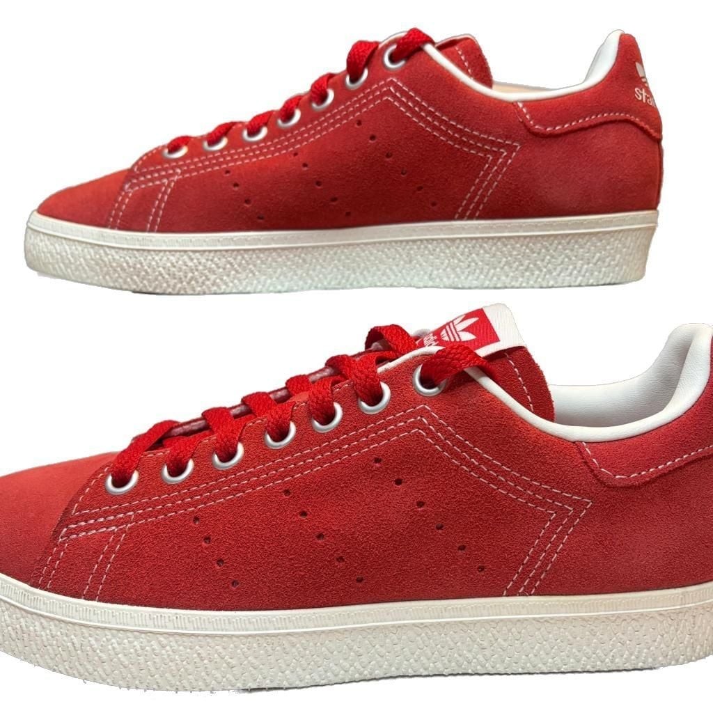 Adidas Originals Stan Smith CS Red White Mens Sneakers ID2044 thumbnail 11