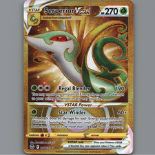 Pokémon TCG Serperior Vstar Silver Tempest 210/195 Secret Rare Card