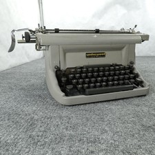 Vintage Underwood Golden Touch Typewriter Gray Manual 15
