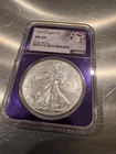 2026 American Silver Eagle NGC MS69 | 1 oz .999 Fine - TraderBea Purple Core