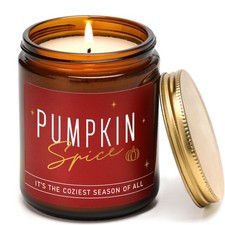 Pumpkin Spice Candles, Fall Scented Candle 7oz