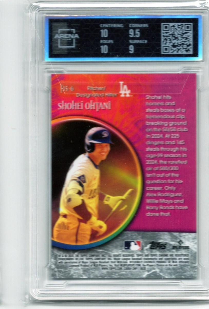 2025 Topps Chrome Update Series - Fortune 15 Shohei Ohtani Arena