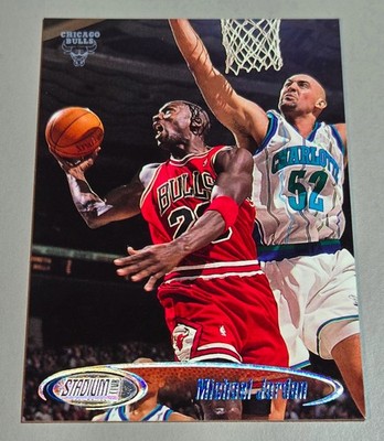 Michael Jordan # 62 NBA 1998-99 Topps Stadium Club Chicago Bulls EN N.Mint-Mint