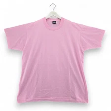 Vintage Screen Stars Best T-Shirt XL Pink 50/50 Cotton Poly USA Single Stitch