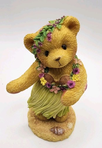 Cherished Teddies Leilani From Tahiti 1997 Vintage Figurine 302627 3.5"