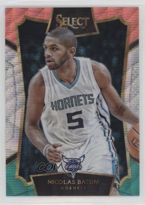2015-16 Panini Select Concourse Tri-Color Prizm Nicolas Batum #28 j2c