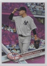 2017 Topps Chrome Pink Refractor Masahiro Tanaka #157 1b0