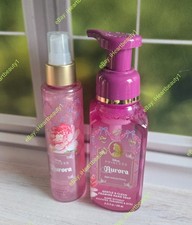 bath and body works disney princess aurora foaming hand soap  diamond mist