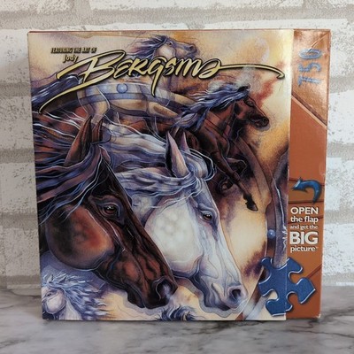 Masterpieces 750 pc Puzzle Judy  Bergsma ''High Spirits''  NEW