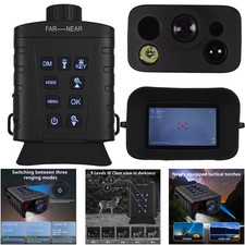 4K Polowanie Noktowizor Monokularowe gogle 850NM Dalmierz podczerwieni na podczerwień 600M Z18