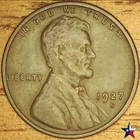 1927 S Lincoln Wheat Cent ~ Lower Mintage Semi Key Date ~ Very Fine Album Coin
