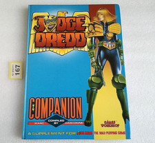 Judge Dredd Companion 1987 Role-Playing Game Supplement Games Workshop 2000AD