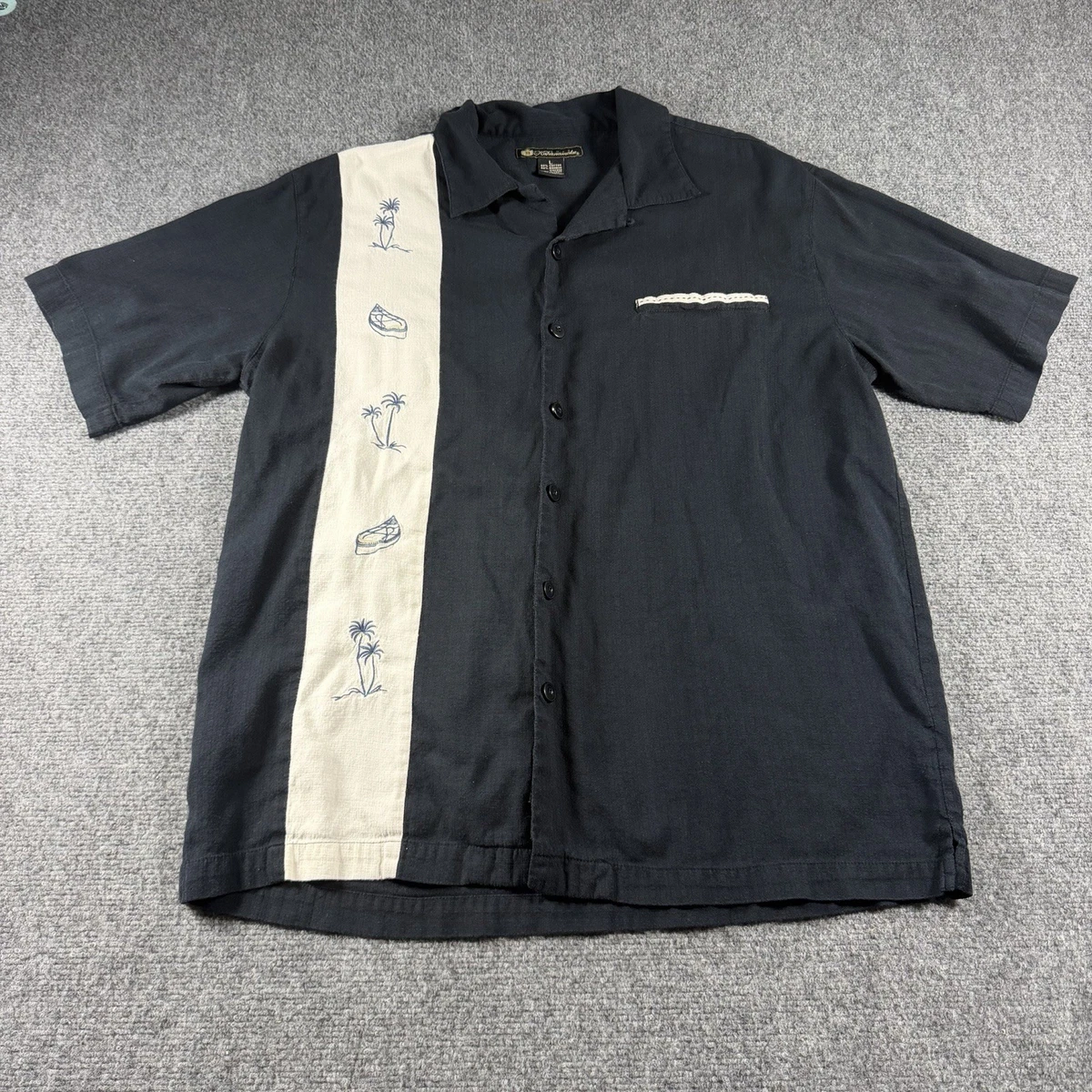 Duke Kahanamoku Hawaiian Casual Button-Down Shirts for Men for