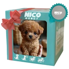 Nico Robot Puppy Dog Toy Kids Gift Interactive Pet Walks Barks (New 2026 Model)