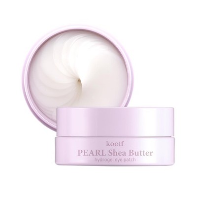 Koelf Pearl & Shea Butter Hydrogel Eye Patch 60ea (30pairs) - Cooling, Moisturiz