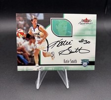 2001 Fleer Tradition WNBA - Autographics Katie Smith Auto Lynx Shock Photo State