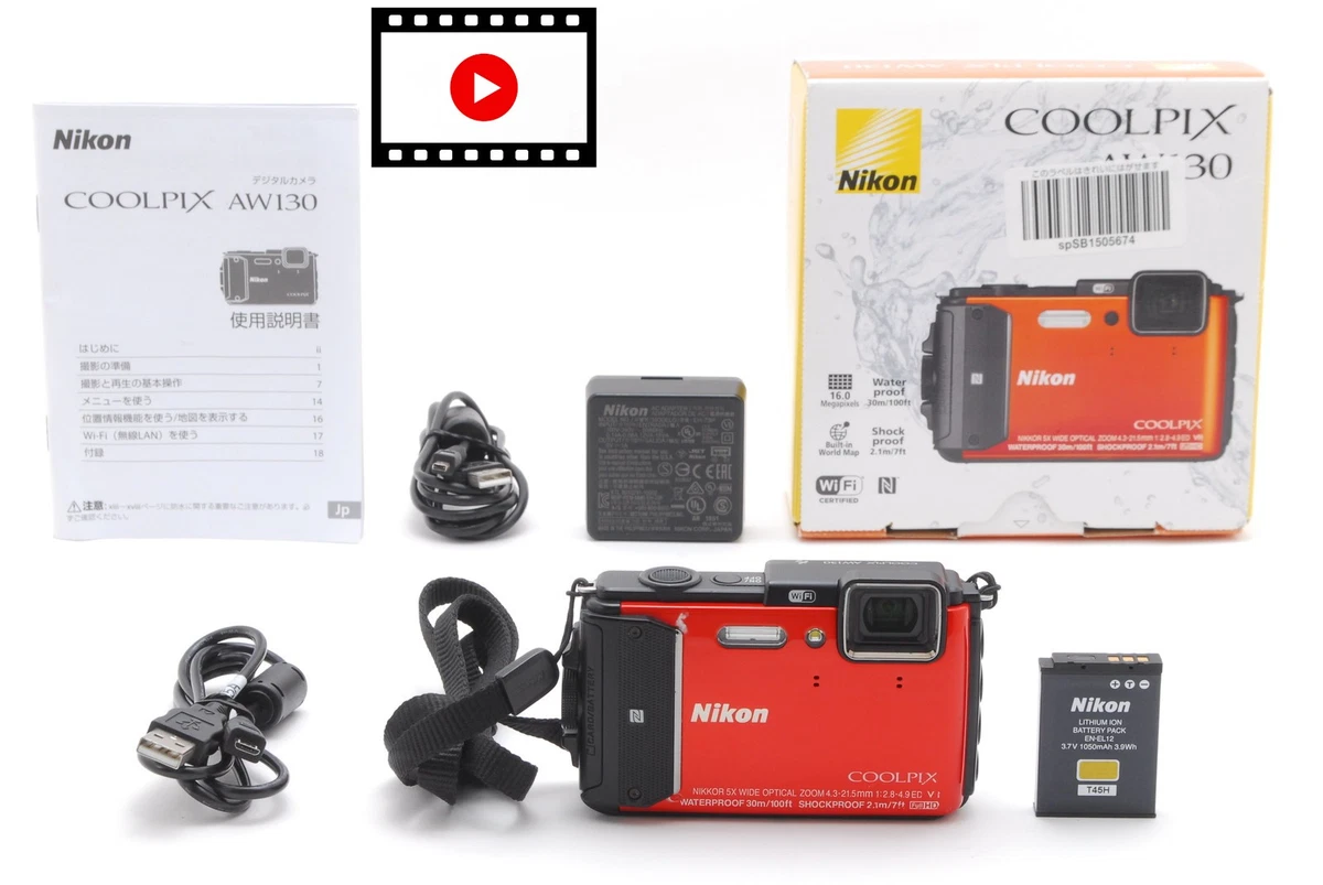 Nikon COOLPIX AW130 Digital Cameras Just Listed 2026