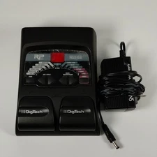 DigiTech RP55 Multi-Effects Guitar Pedel, Power Cord, Manuel. Tested and WORKS!