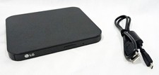 LG SP80NB80 Slim Portable External DVD Reader/Writer, 2017, Good Condition