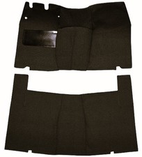 Acc Black Carpet Fits-1955-1956 Ford Victoria 2dr Sedan Acc Black Carpet Fits-1955-1956 Ford Victoria 2dr Sedan