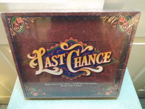 Vintage 1995 Milton Bradley Last Chance Board Game New In Shrink Wrap See Notes
