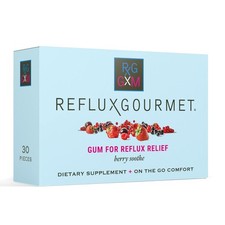 Reflux Gourmet Berry Soothe Gum Alginate Therapy Sodium Bicarbonate Gum for A...