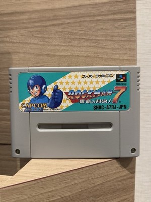 Nintendo Super SNES Spiel - Rockman 7 / Mega Man 7 (JAP Import) (Modul)