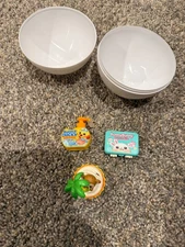 ZURU MINI BRAND KAWAII LOT_ Bubble Ducky_Bento Bunny_Monkey Banana