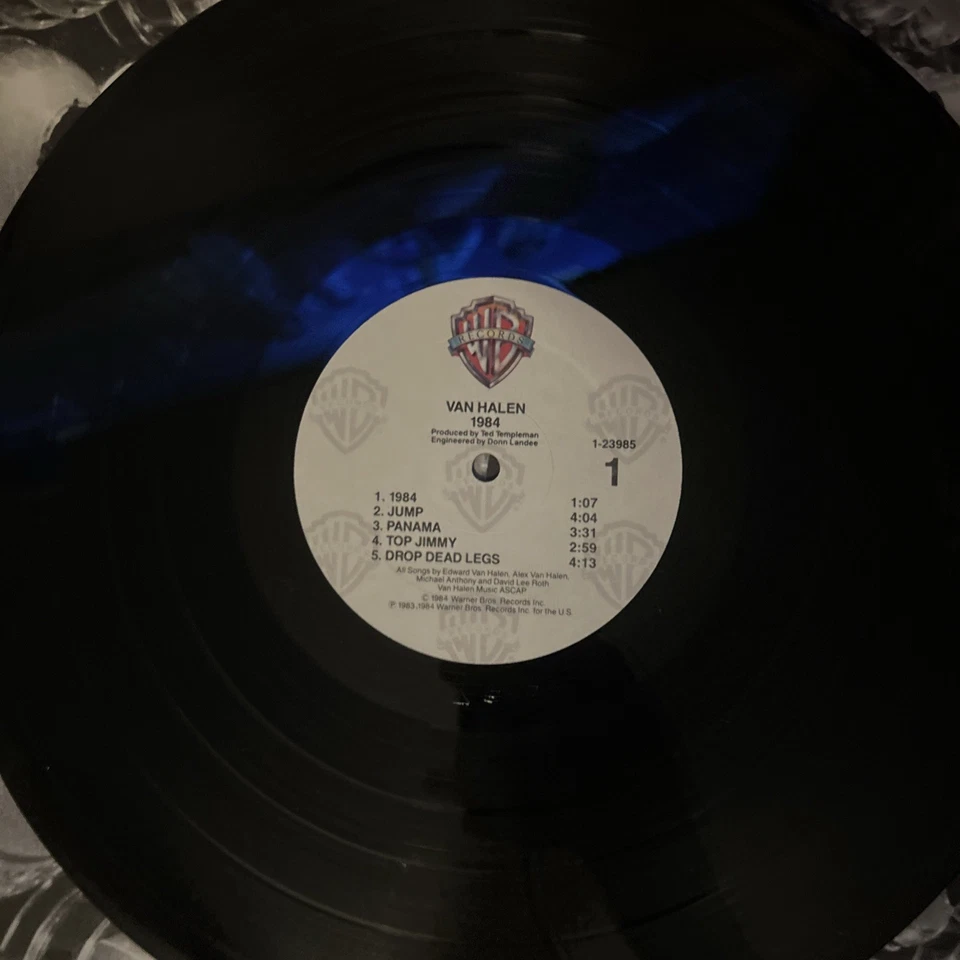 Van Halen, 1984, 12” Vinyl, 2 Hype Stickers & Shrink, Ex Jump Panama - Image 3 of 3