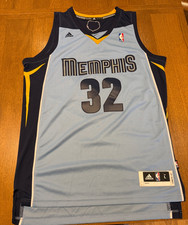Rare Adidas NBA OJ Mayo Memphis Grizzlies 2010-11 Alternate Jersey, Large + 2