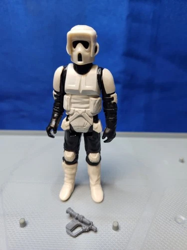 Vintage Star Wars BIKER SCOUT LILY LEDY SHORT MOUTH Complete Original 1983