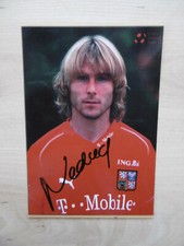 Pavel Nedved "Chechien" autograph signed 10x15 cm picture 