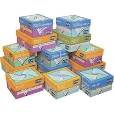 CARTA MODULO CONTINUO USO BOLLO 24cm. x 11" - 80gr - 2000 GIALLA  MICROPERF.