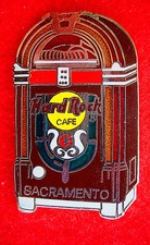 SACRAMENTO ORIGINAL HRC ANTIQUE ROCK 'N ROLL JUKEBOX SERIES Hard Rock Cafe PIN
