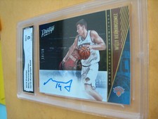 WILLY HERMANGOMEZ KNICKS 2016 PRESTIGE PREMIERE GOLD AUTO # 10/10 GRADED 9 L@@@K