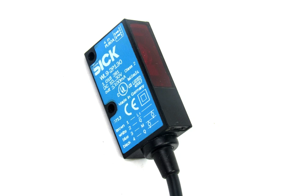 Sick WL9-2P130 Photoelectric Sensor, Retro-Reflective, 0 m...4 m Sensing Range - Image 2 of 4