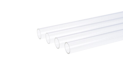 Alphacool HardTube 12/10mm Plexi (PMMA) Klar 60cm - 4er Set