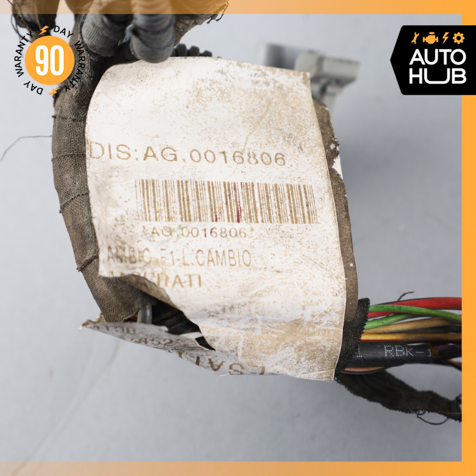 02-07 Maserati Quattroporte M139 4200 M138 F1 Transmission Wire Harness OEM 29k