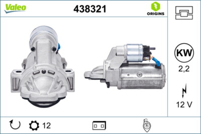 Valeo 438321 Starter for Ford