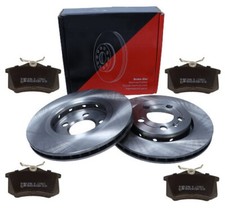 Bremsscheiben Ø256 belüftet + Beläge hinten VW GOLF IV (1J1) 2.8 VR6 4motion